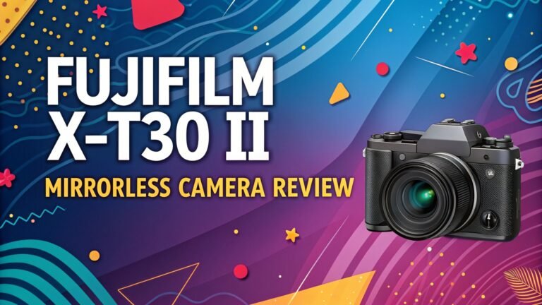 Fujifilm X-T30 II Mirrorless Camera Review